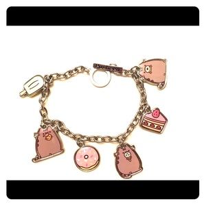 Pusheen charm bracelet from Claire’s
